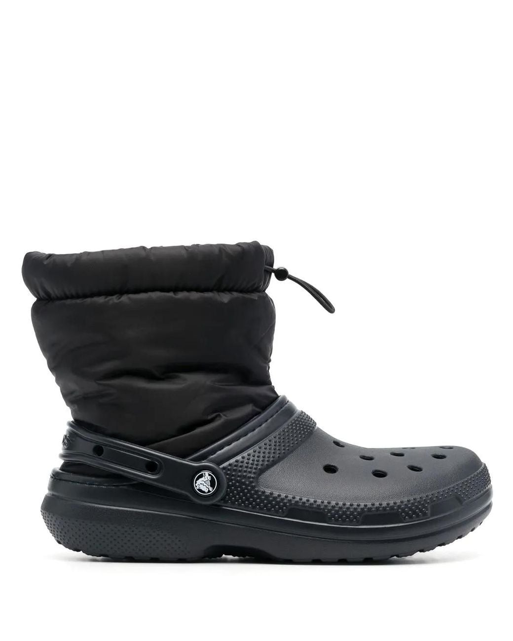 Botines Con Panel Acolchado CROCSTM de color Black