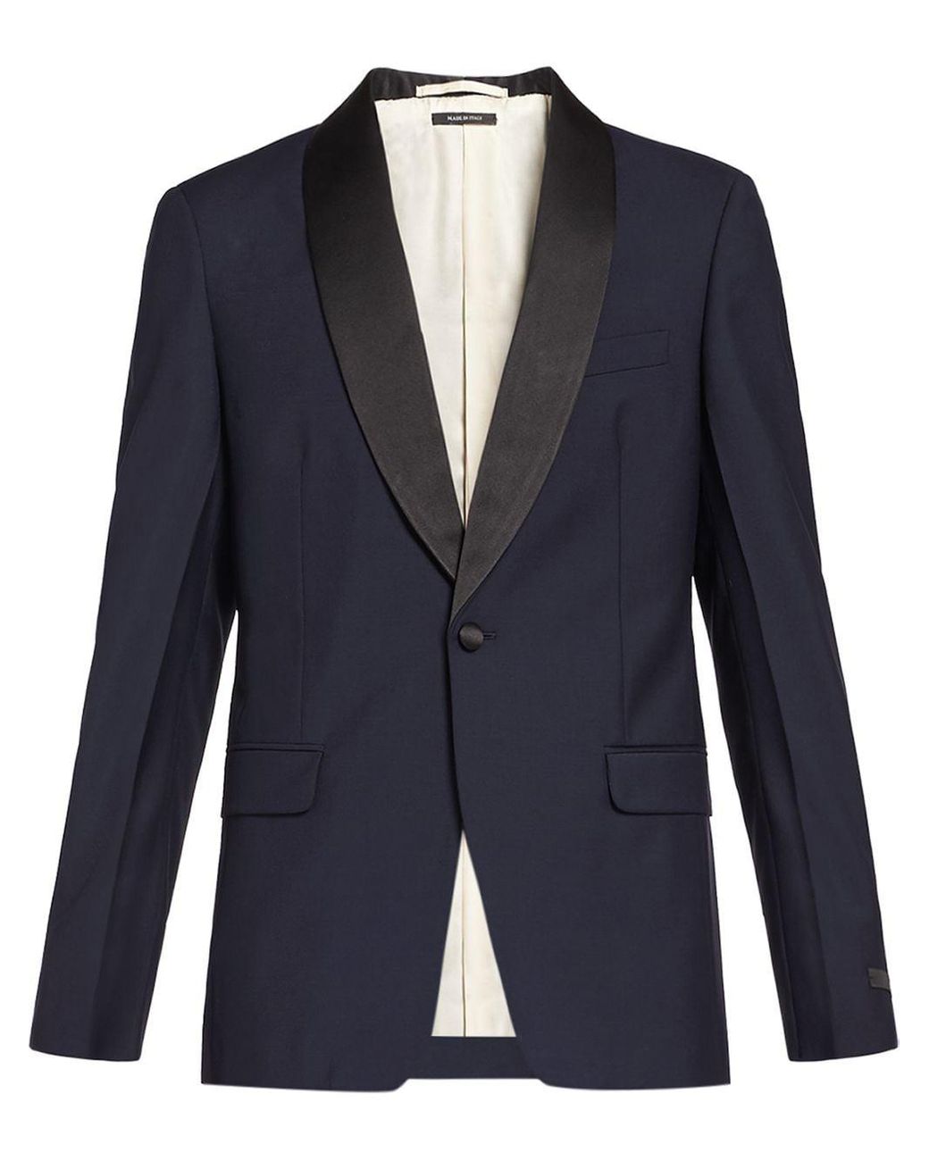 Prada Wool Tuxedo Dinner Suit in Blue for Men - Lyst