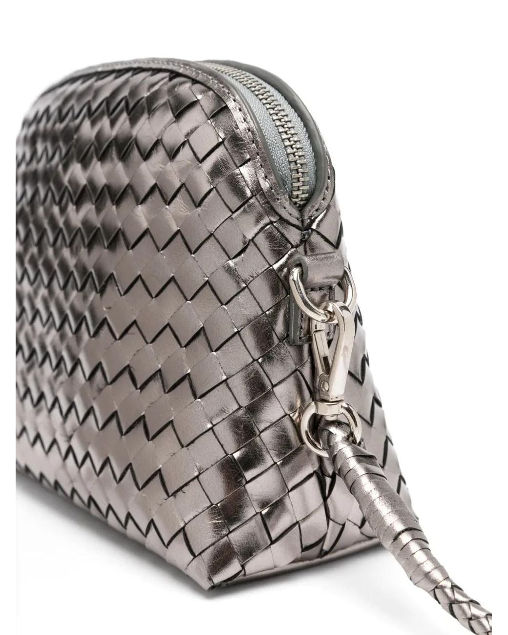 Dragon Diffusion Gray Chunky Fellini Cross Body Bag