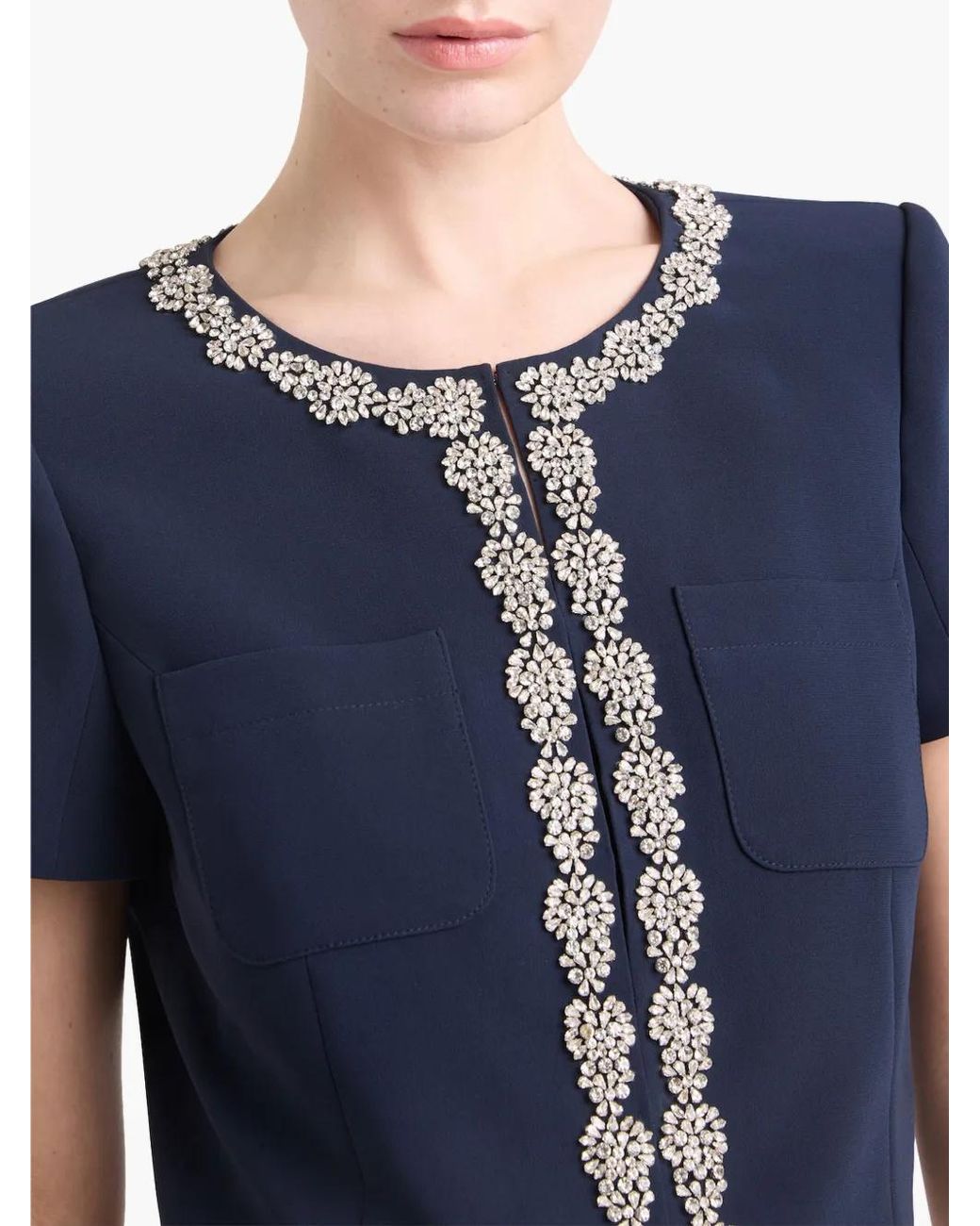 Cinq À Sept Blue Samina Top