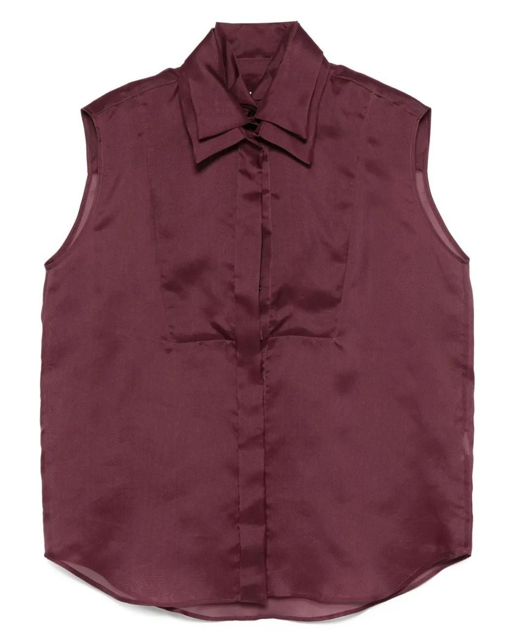 Viktor & Rolf Mouwloze Blouse in het Purple