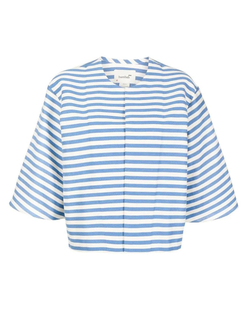 Bambah Blue Arayes Striped Jacket