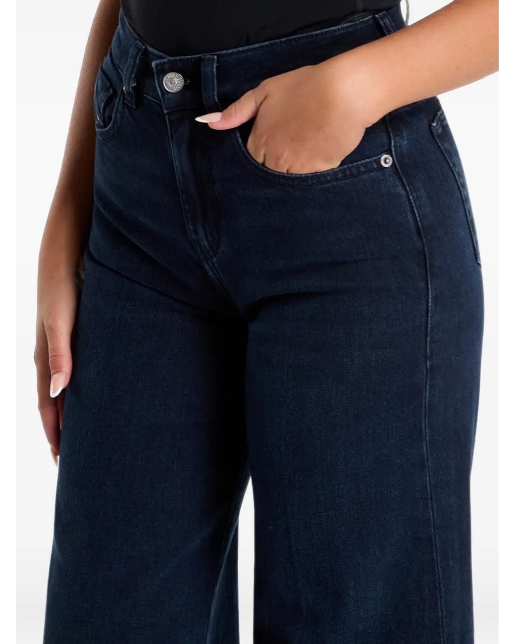 DIESEL Blue Flare Jeans Regular Waist 1978 D-Akemi