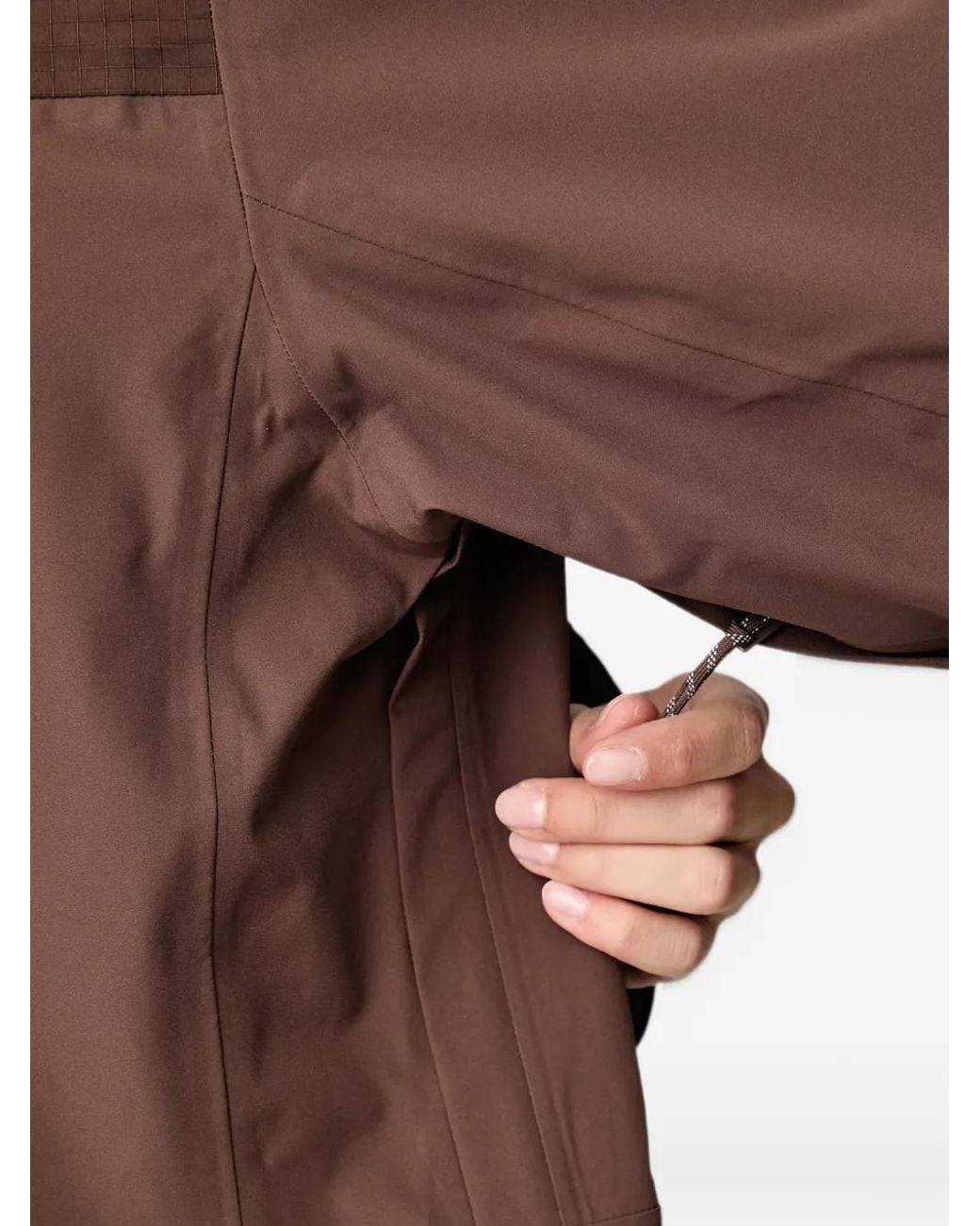 Mammut Brown Ducan Guide Hooded Performance Jacket