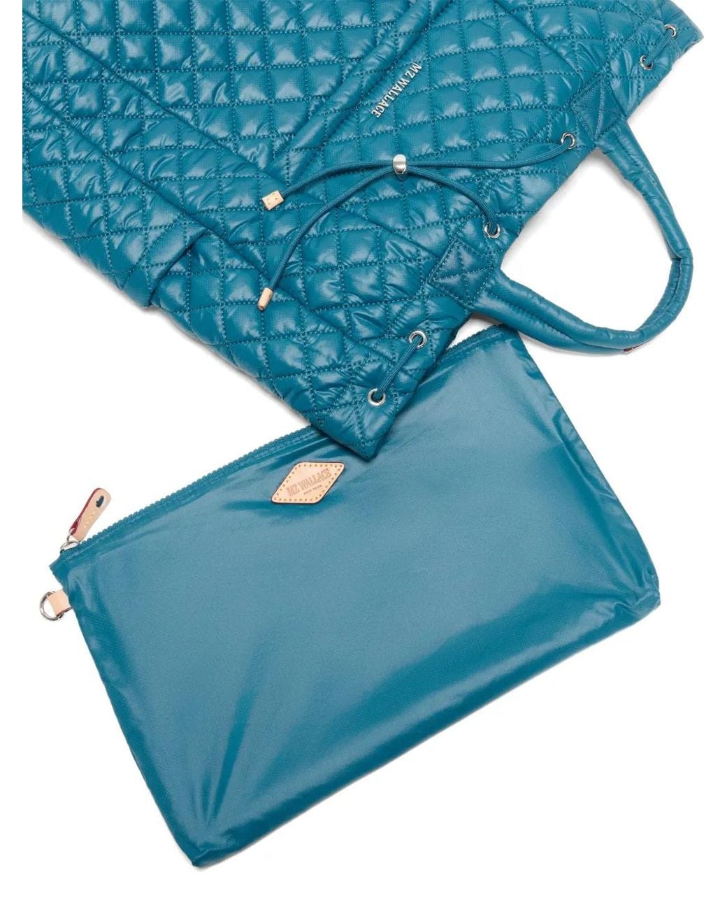 MZ Wallace Blue Metro Convertible Backpack
