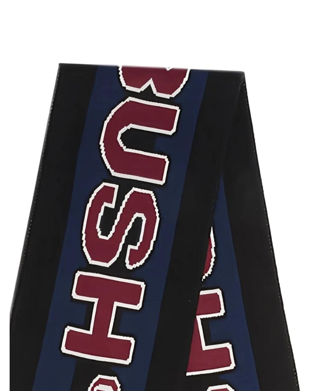 Ambush Blue Fringed-Edge Scarf
