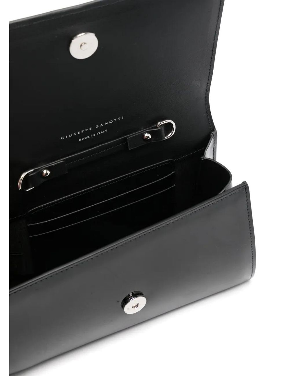 Giuseppe Zanotti Black Cleopatra Mini Clutch