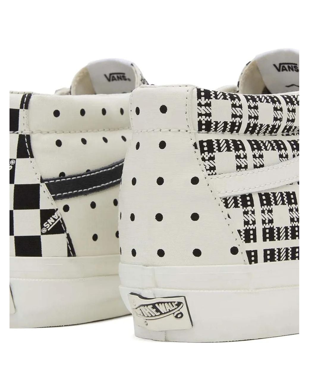 Vans White Sk8-Mid Reissue Sneakers for men