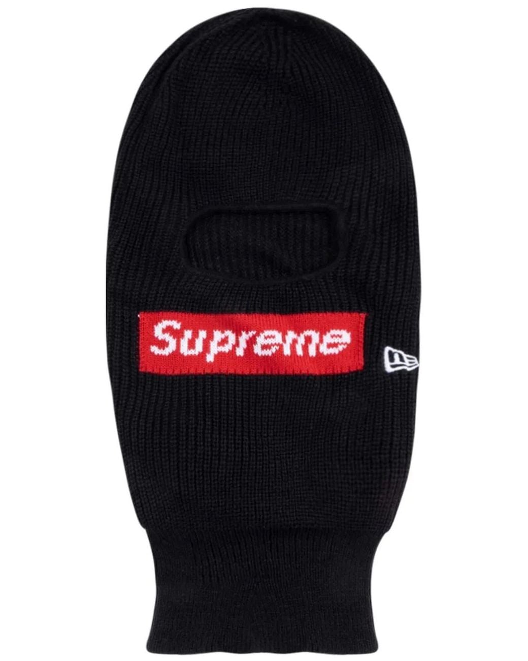 Supreme Blue X New Era Box Logo Knitted Balaclava