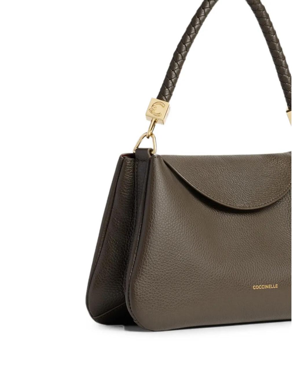 Coccinelle Brown Small Tiggy Shoulder Bag