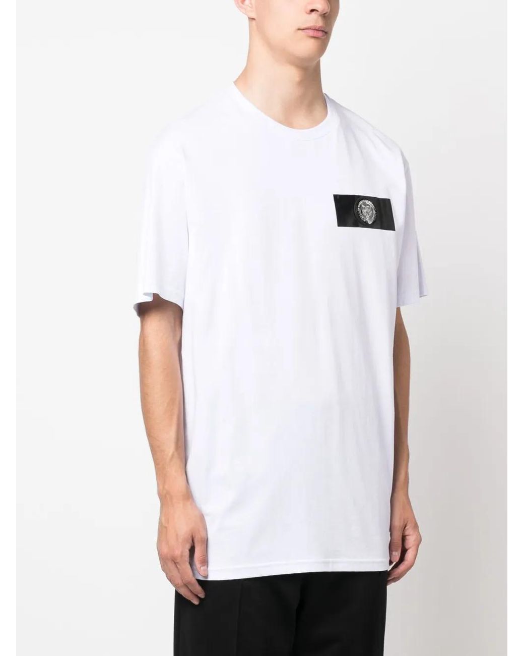 Philipp Plein White Tiger Crest Edition T-Shirt for men