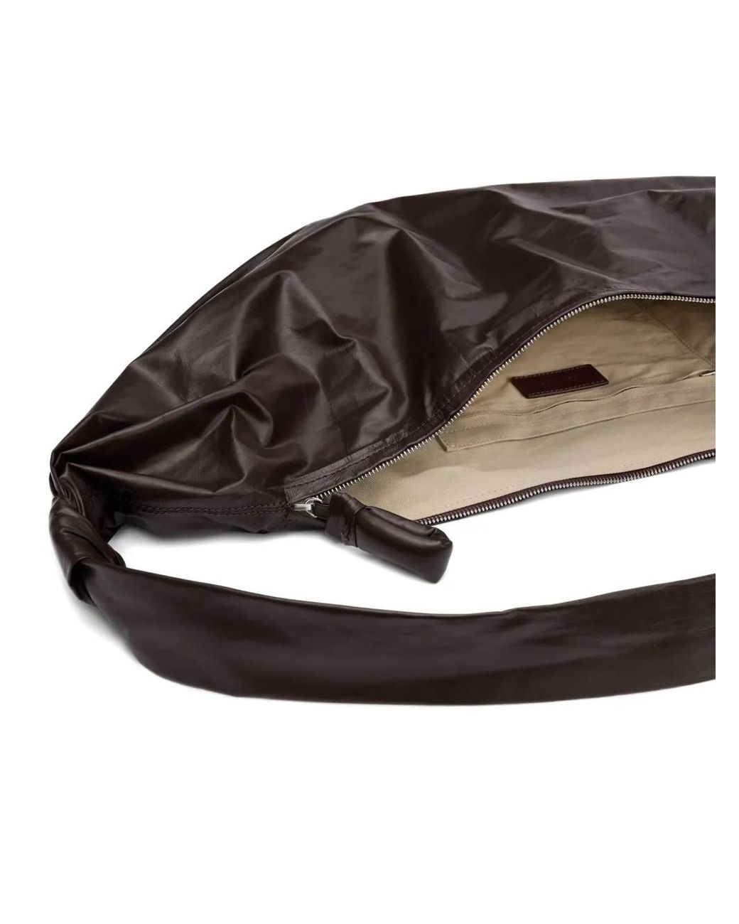 Lemaire Metallic Large Soft Croissant