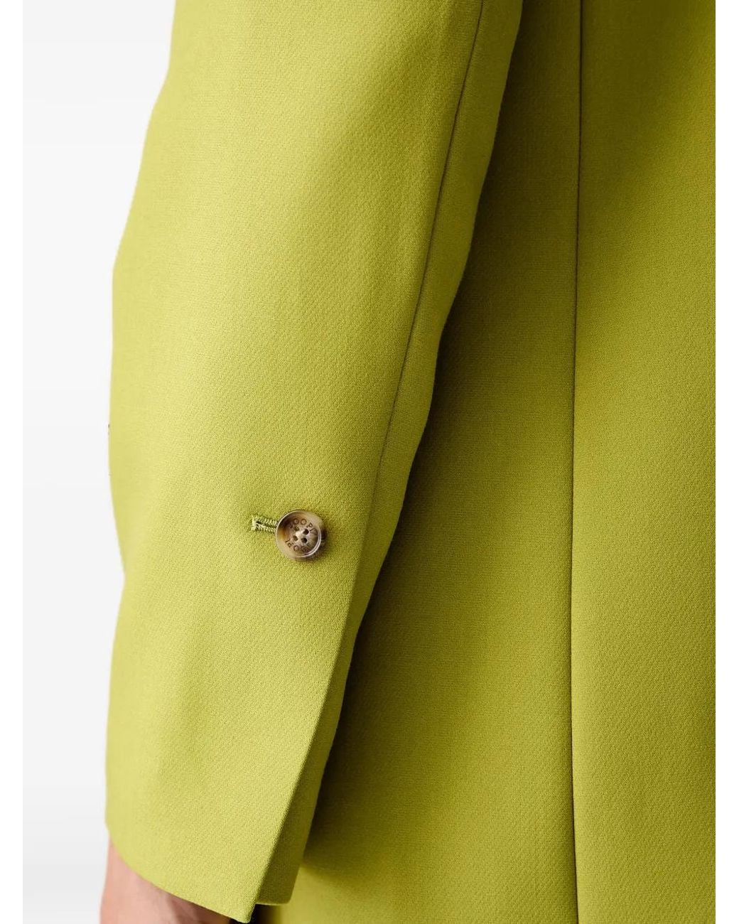 Joop! Green Notched-Lapel Single-Breasted Blazer