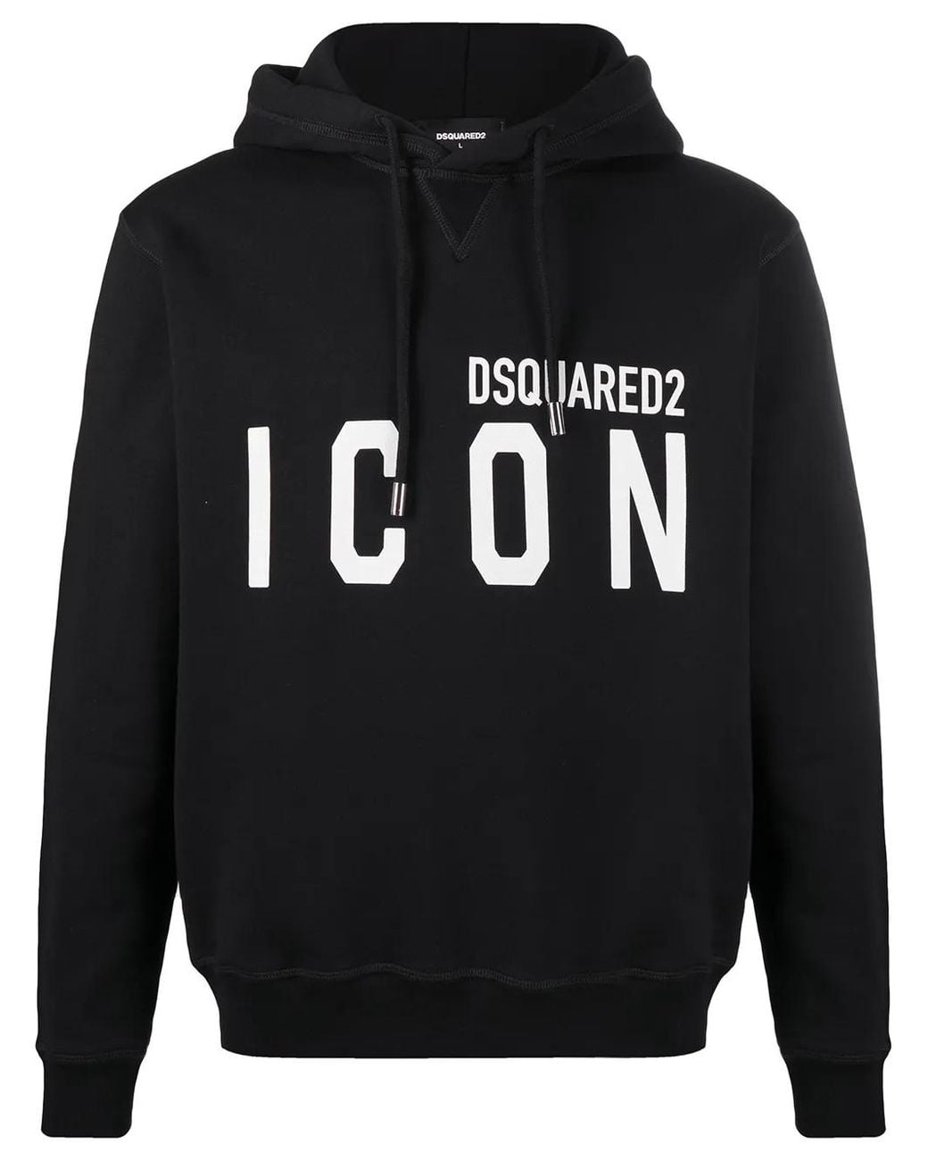 DSquared² Black Icon Hoodie for men