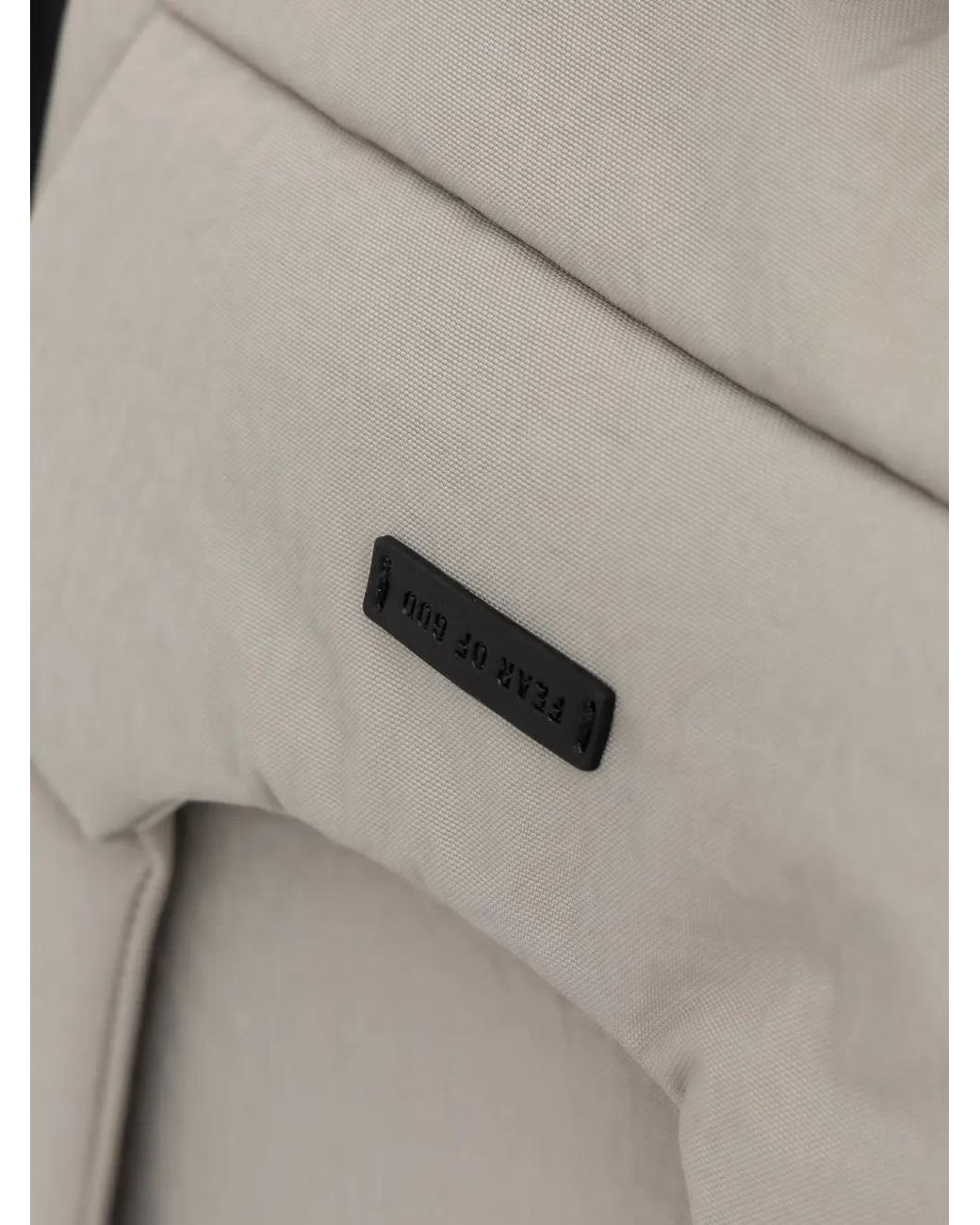 Eastpak Gray X Fear Of God Essentials Logo-Patch Backpack