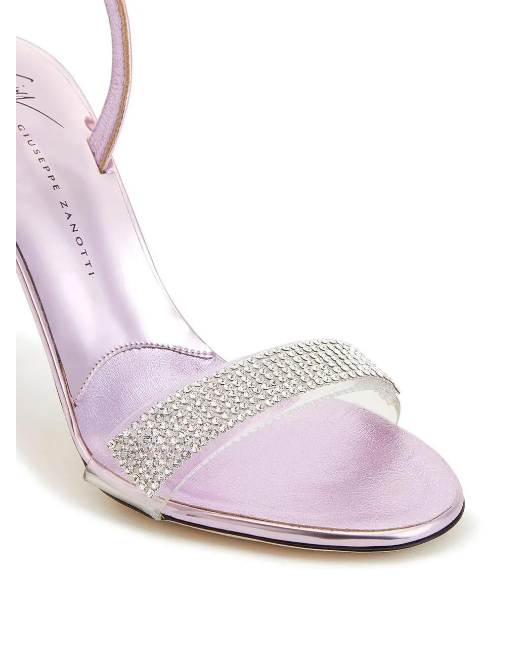 Giuseppe Zanotti White Erwan Rhinestone-embellished 105mm Sandals