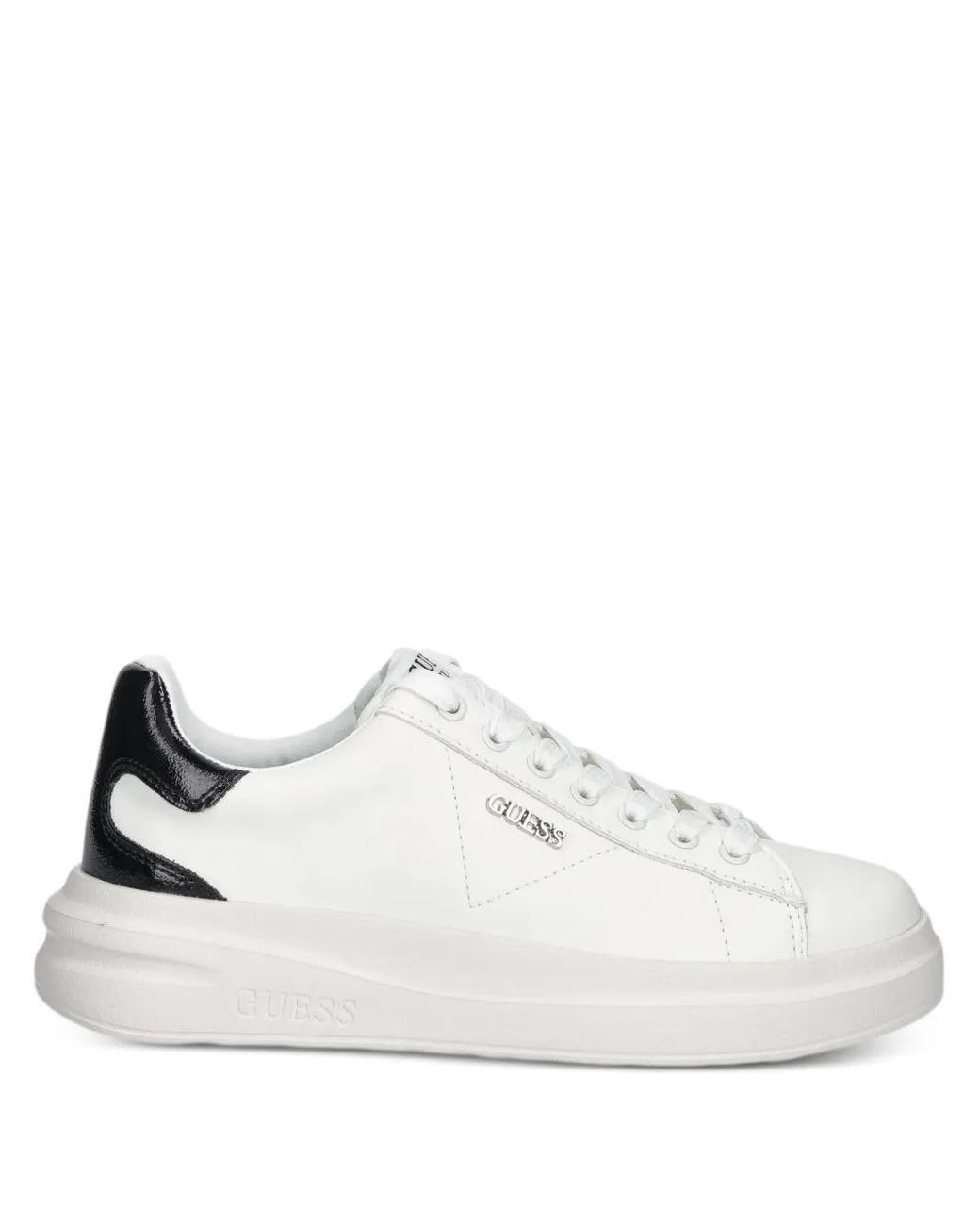 Guess White Lace-Up Fastening Sneakers