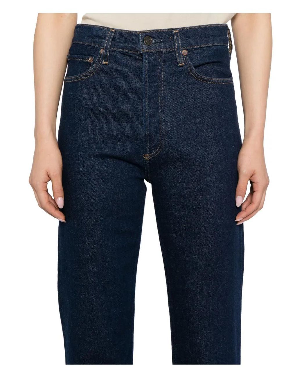 Agolde Blue 90's Pinch Jeans