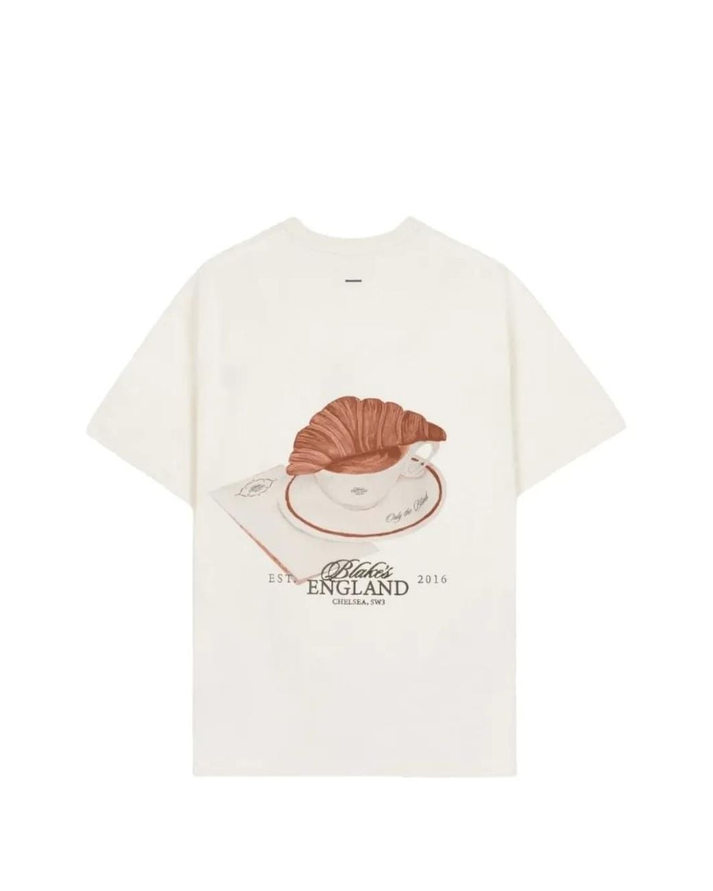Only the Blind White Breakfast Blake's T-Shirt for men