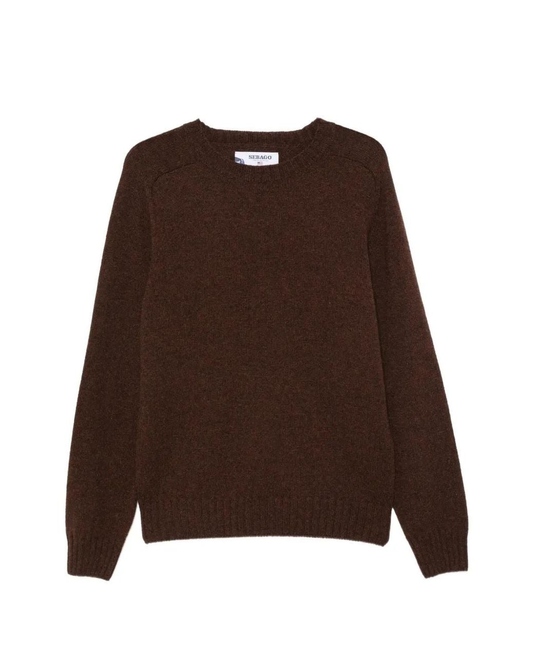 Sebago Brown Gilead Crew-Neck Sweater