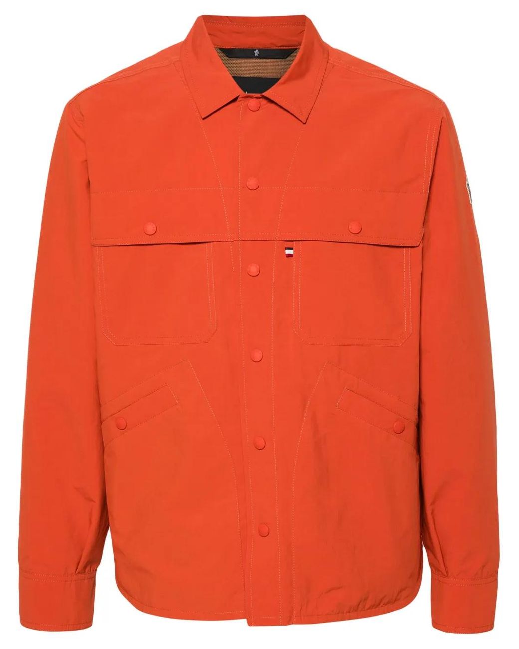 Moncler Orange Surchemise Nax for men