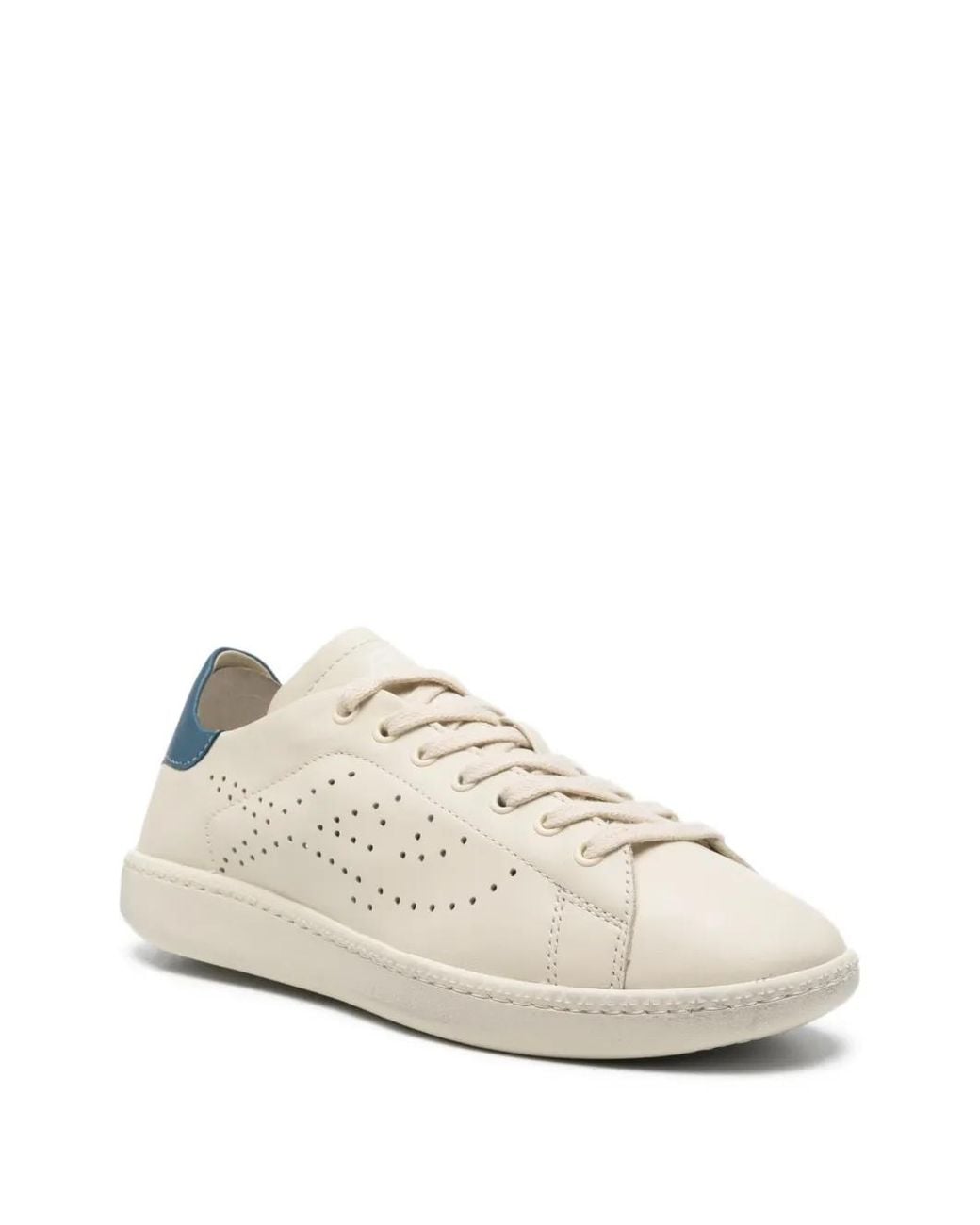 Ash White Super Perforated Sneakers