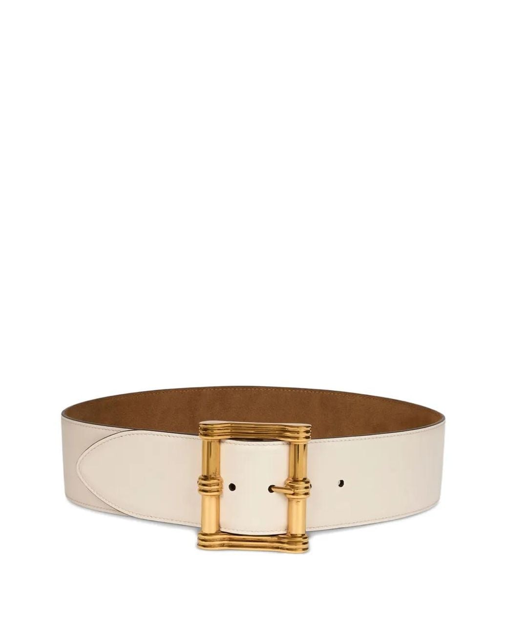 Etro Natural Reversible Leather Belt