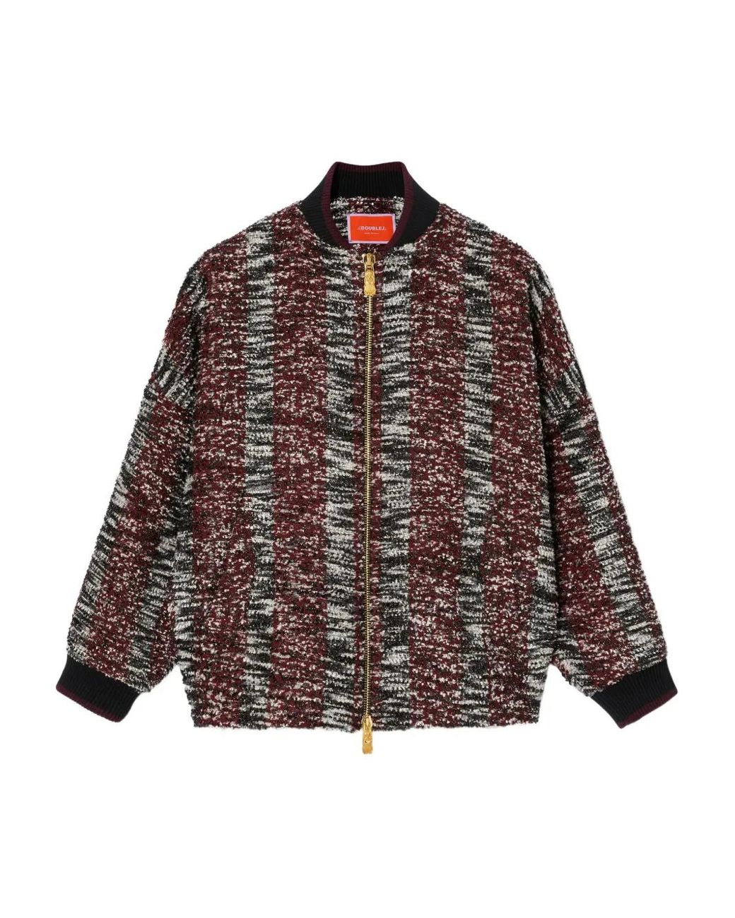 Chaqueta Bómber De Manga Larga LaDoubleJ de color Brown