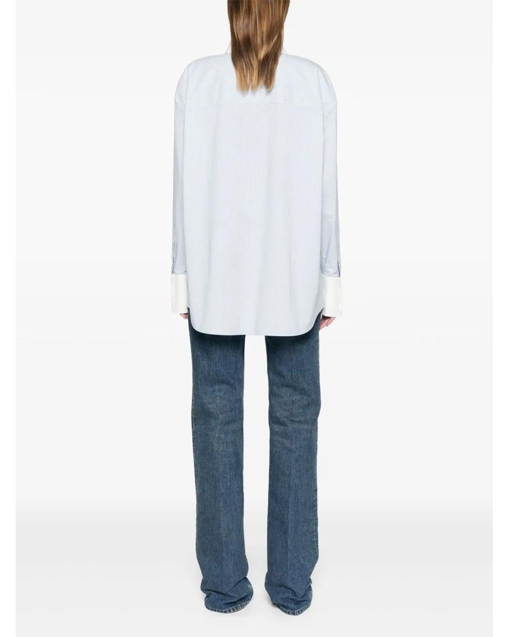 Saint Laurent White Shirts