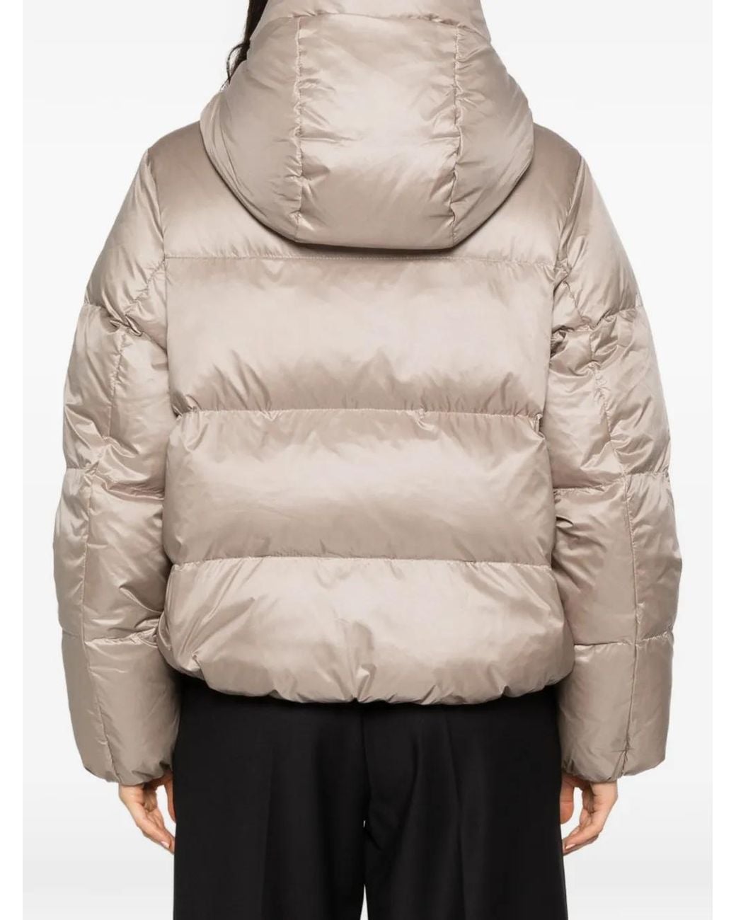 Marc O' Polo Natural Quilted Hooded Jacket