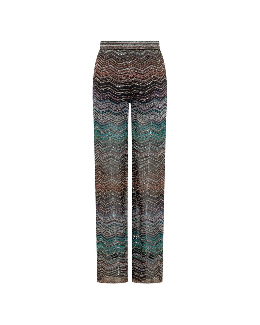 Missoni Black Zigzag Trousers