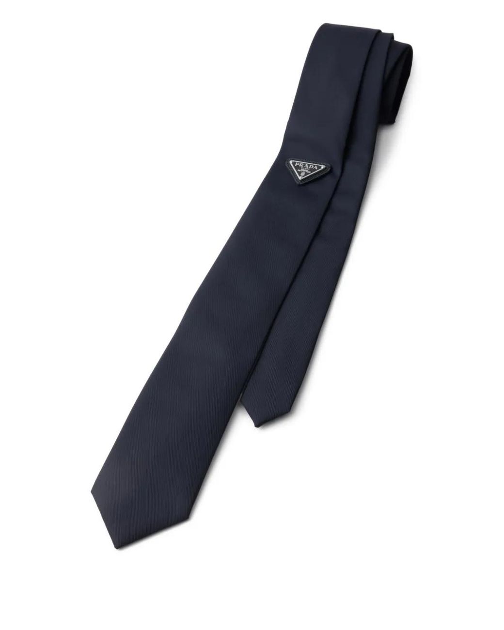 Prada Blue Re-Nylon Tie for men