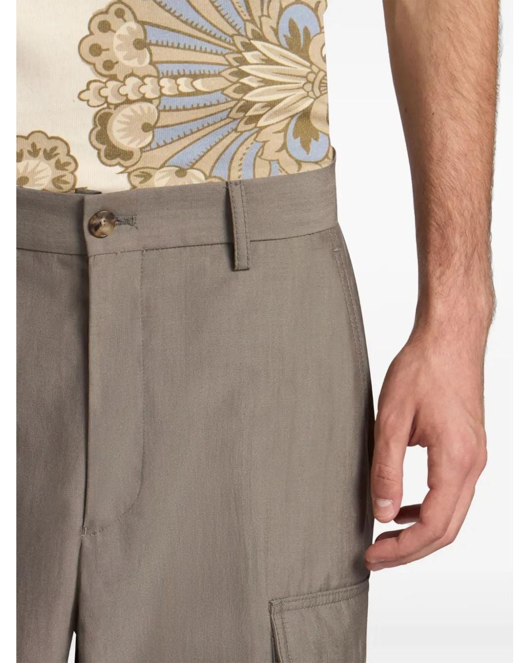 Pantalones Cargo Etro de hombre de color Gray