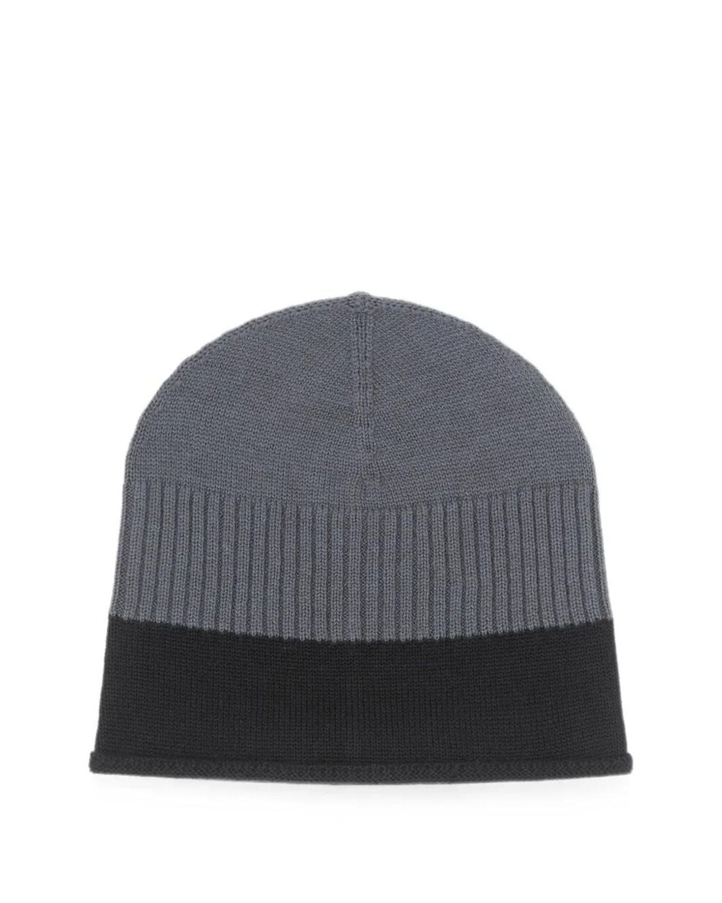 MM6 by Maison Margiela Gray Cotton Knit Beanie