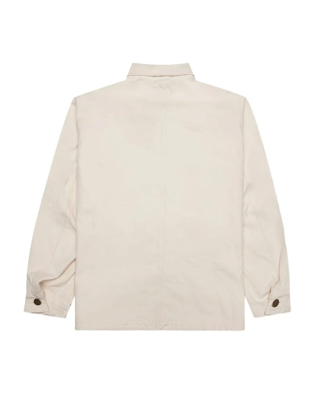South2 West8 Natural Patch-Pocket Shirt Jacket for men
