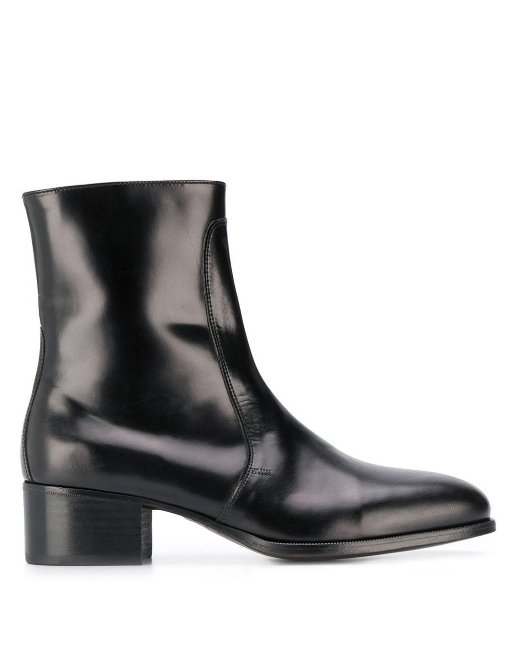 Lemaire 50mm Ankle Length Boots in Black for Men | Lyst