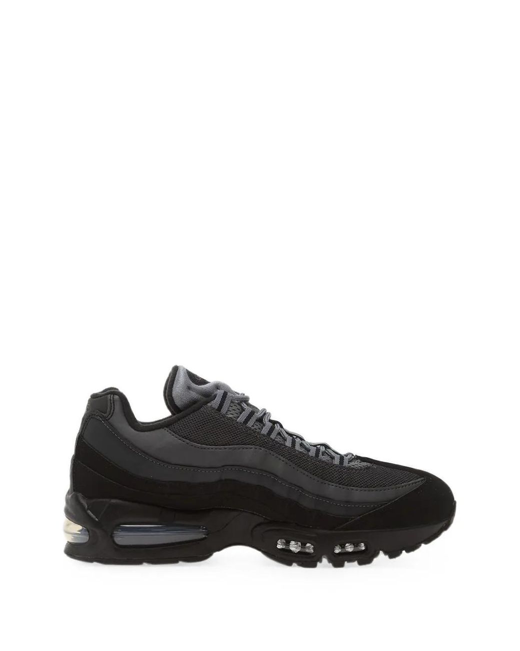 Nike Black Air Max 95 Big Bubble Sneakers for men