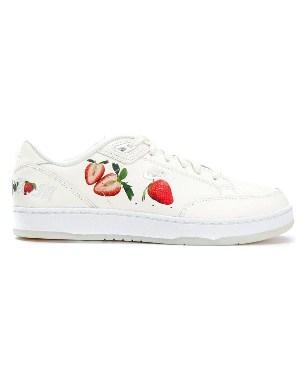 Zapatillas con fresas estampadas hombre de color Blanco Lyst