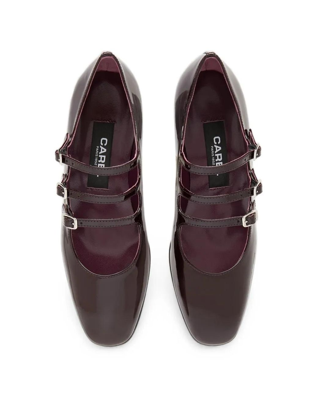 CAREL PARIS Brown 50Mm Kina Buckled Pumps