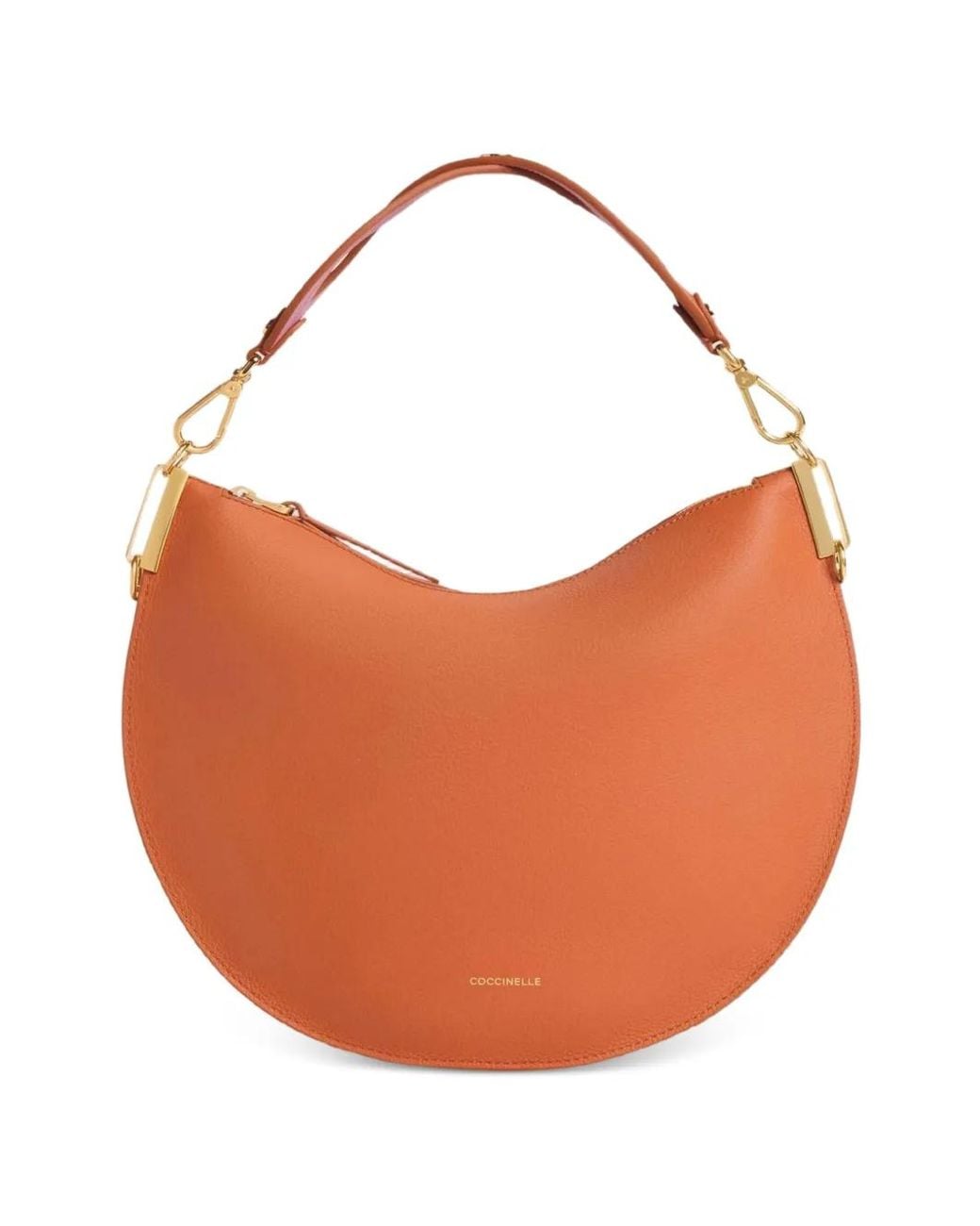 Coccinelle Orange Medium Sunup Shoulder Bag