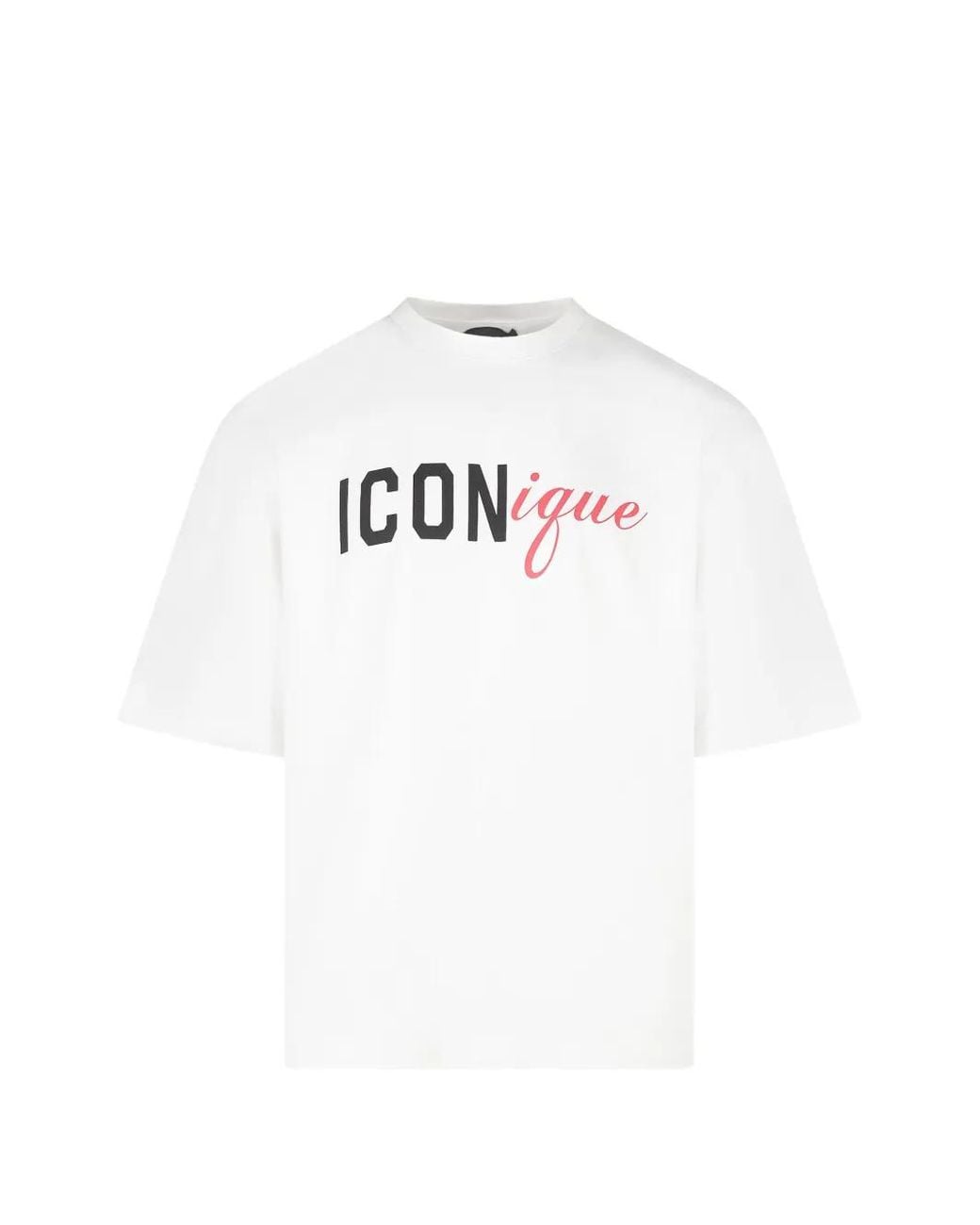 DSquared² White Iconique T-Shirt for men