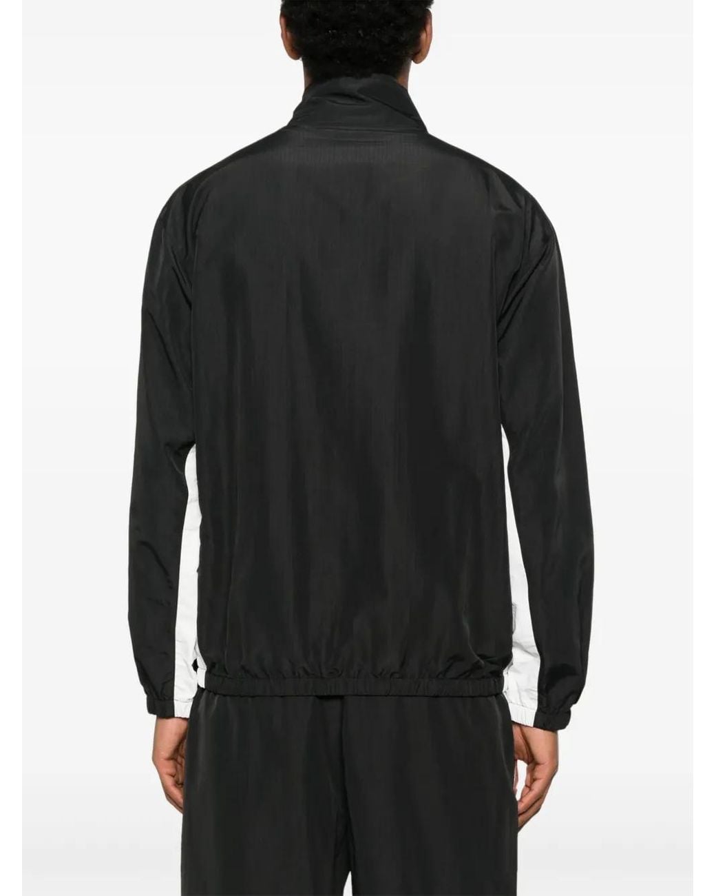 Sinclair Black Logo-Embroidered Jacket for men