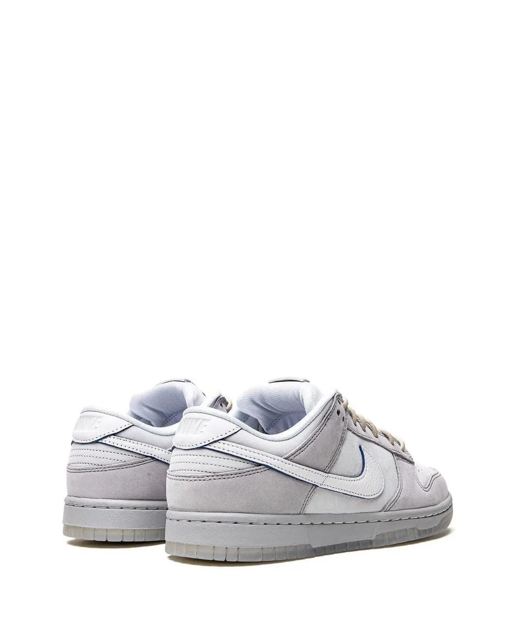 Nike White Dunk Low "Wolf/Pure Platinum" Sneakers
