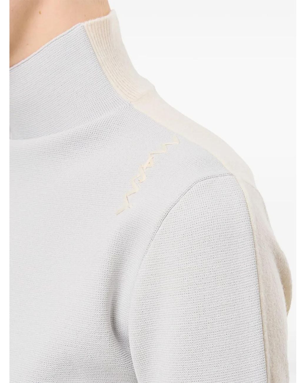 Marni White Turtleneck Jumper