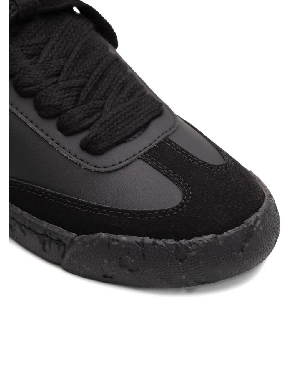 General Scale. Black "Francis" Past Sneakers for men