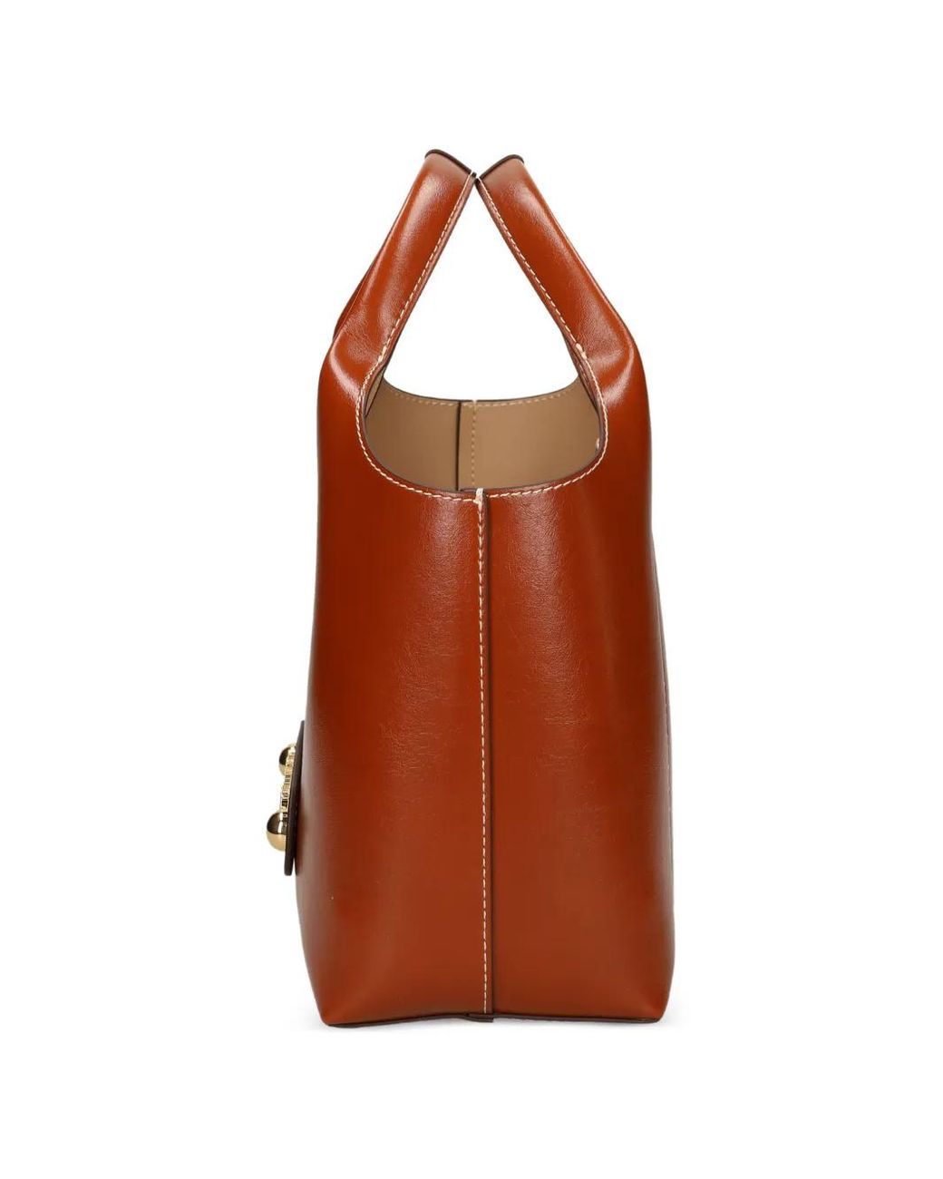 Love Moschino Brown Sac À Main À Logo
