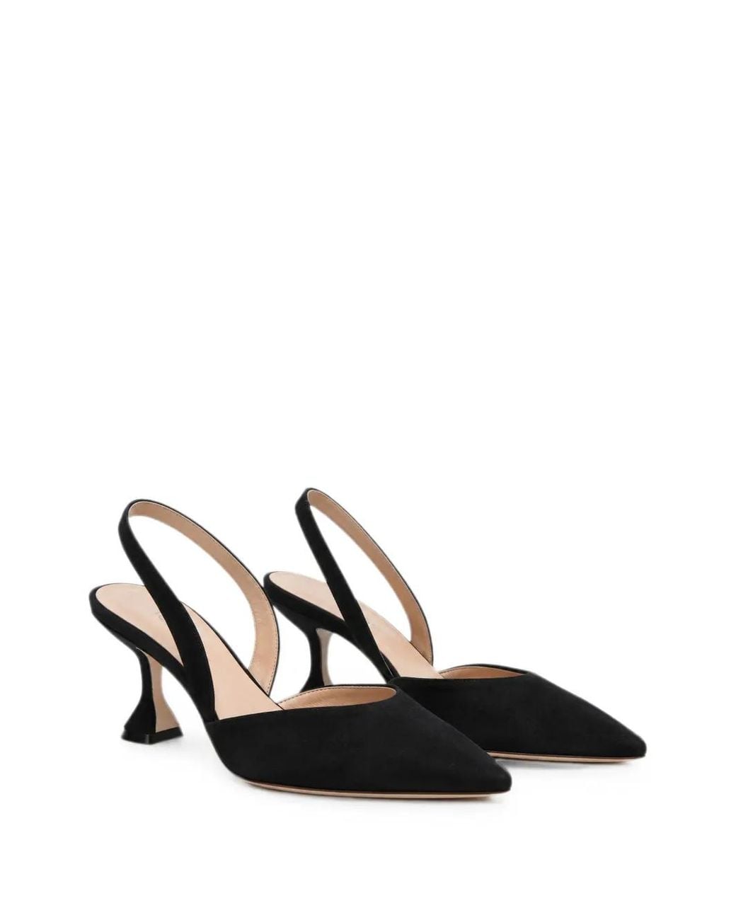 AMINA MUADDI Black Holli Sling 95 Pumps