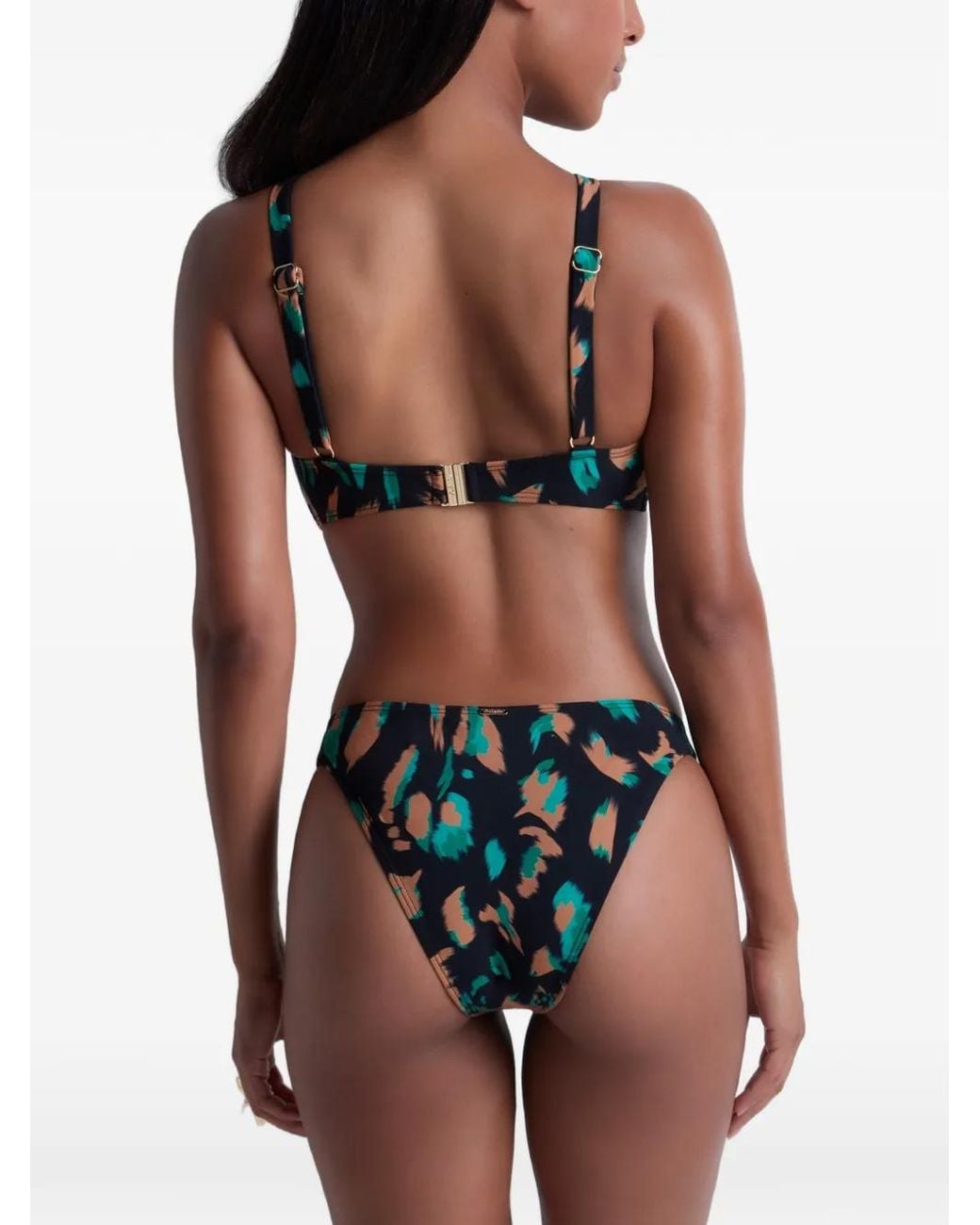 Aubade Black Feline Energy Bikini Top