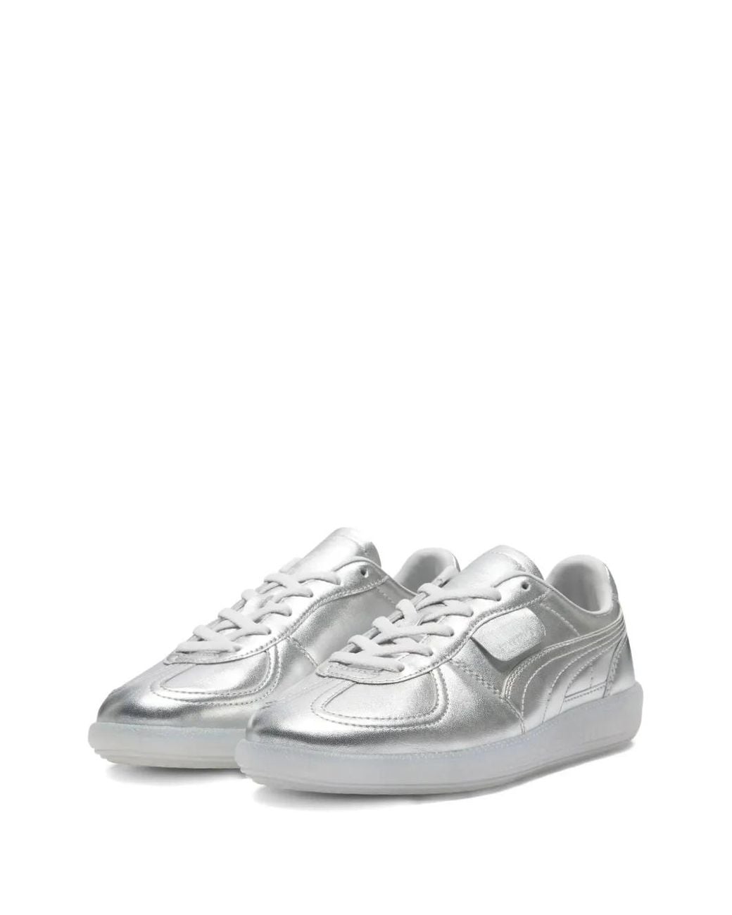 Reebok White Palermo Chrome Sneakers