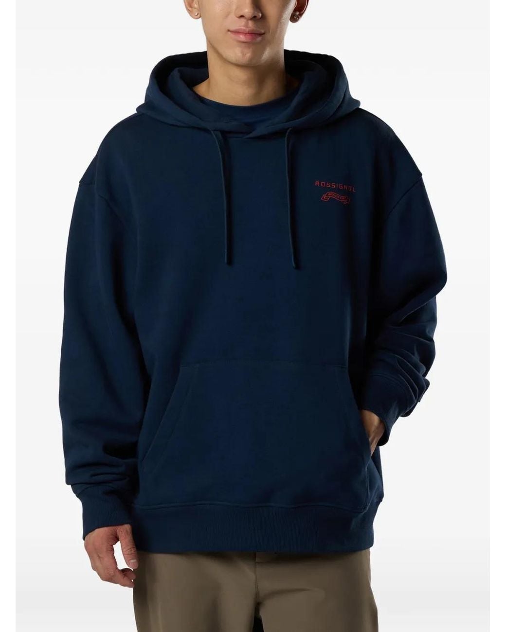 Rossignol Blue Waterfall Relax Hoodie for men